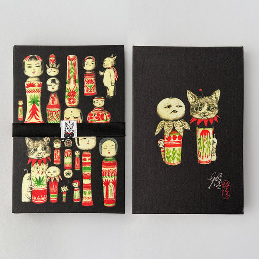 御朱印帳 こけしちゃん(BK)