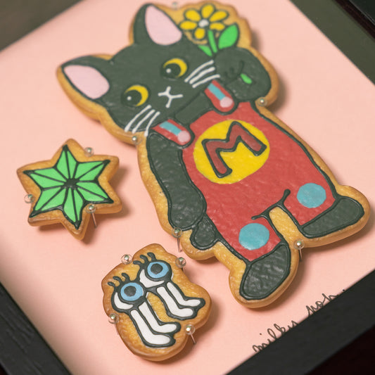 作品KM-1　milky pop.　KAGIO CATS   MUSTA  1