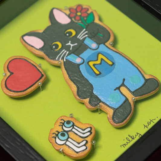 作品KM-5　milky pop.　KAGIO CATS   MUSTA  5