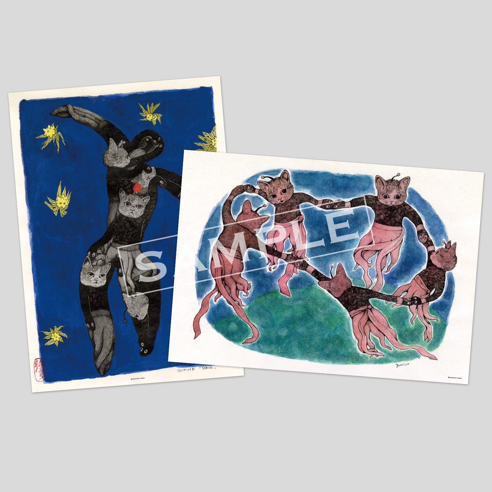 ギュティス ポスター2枚セット ボリス雑貨店