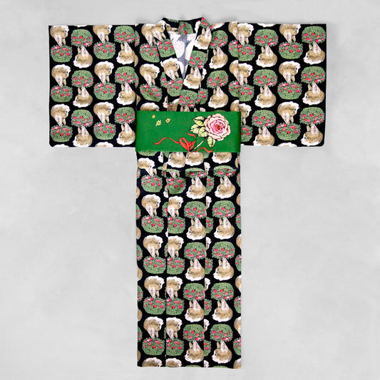 Yukata Boris Pattern Tree of love