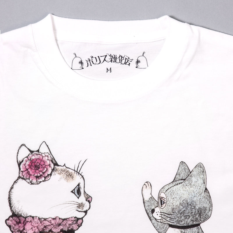 Tシャツ　こはるとニャンコ