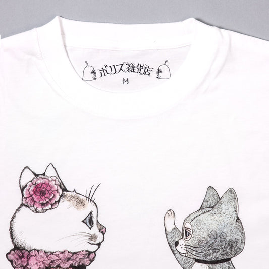 Tシャツ こはるとニャンコ