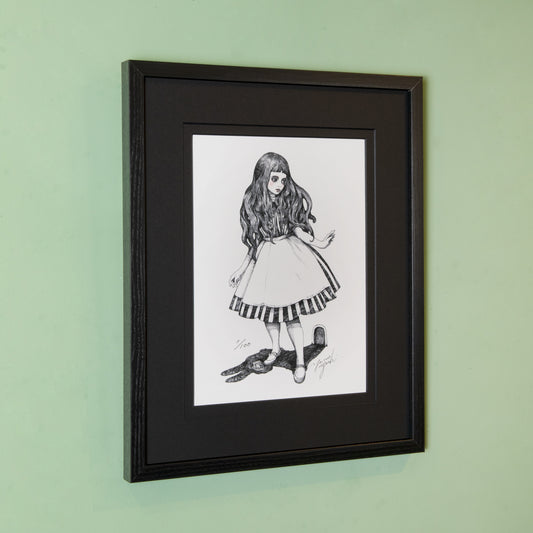 [Framed] Reproduced painting ALICE