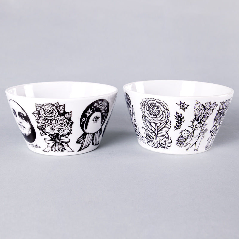 Kutaniyaki Soup bowl set of 2