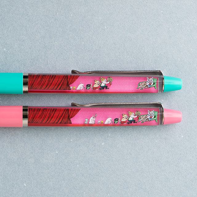 独特の素材 【45】ヒグチユウコ フローティングペン 2本 筆記具 