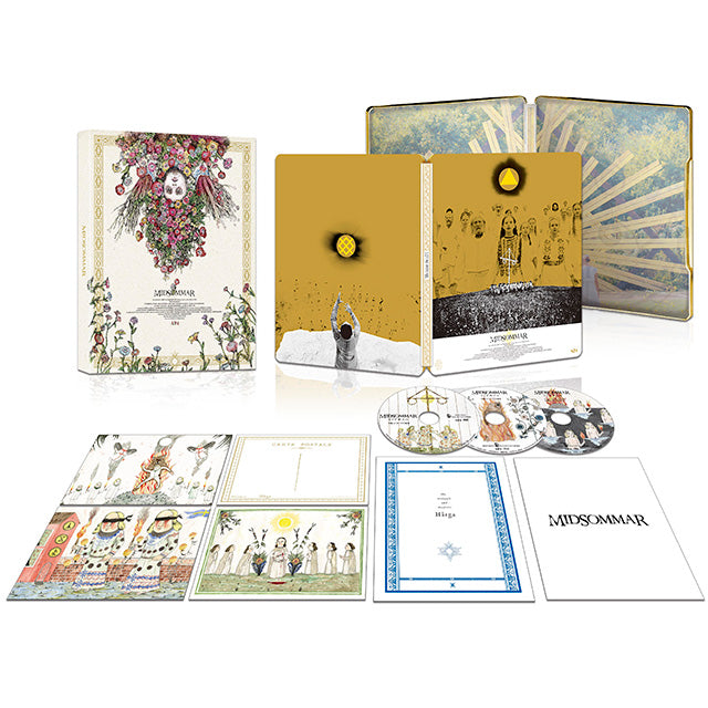 [Comes with a large-sized card that can be purchased at Boris Zakkaten] Midsummer Blu-ray + DVD deluxe edition 3-disc set (Steelbook specification, first production limited edition)