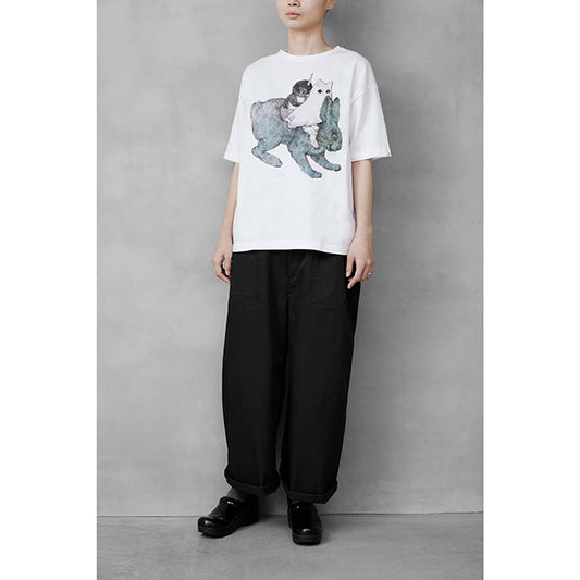 Tシャツ Blue Rabbit