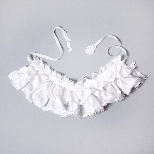 Ange Collar Frill White