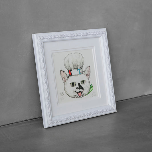 [Framed] Reproduced painting Bakery Nice Cats Tenmaru