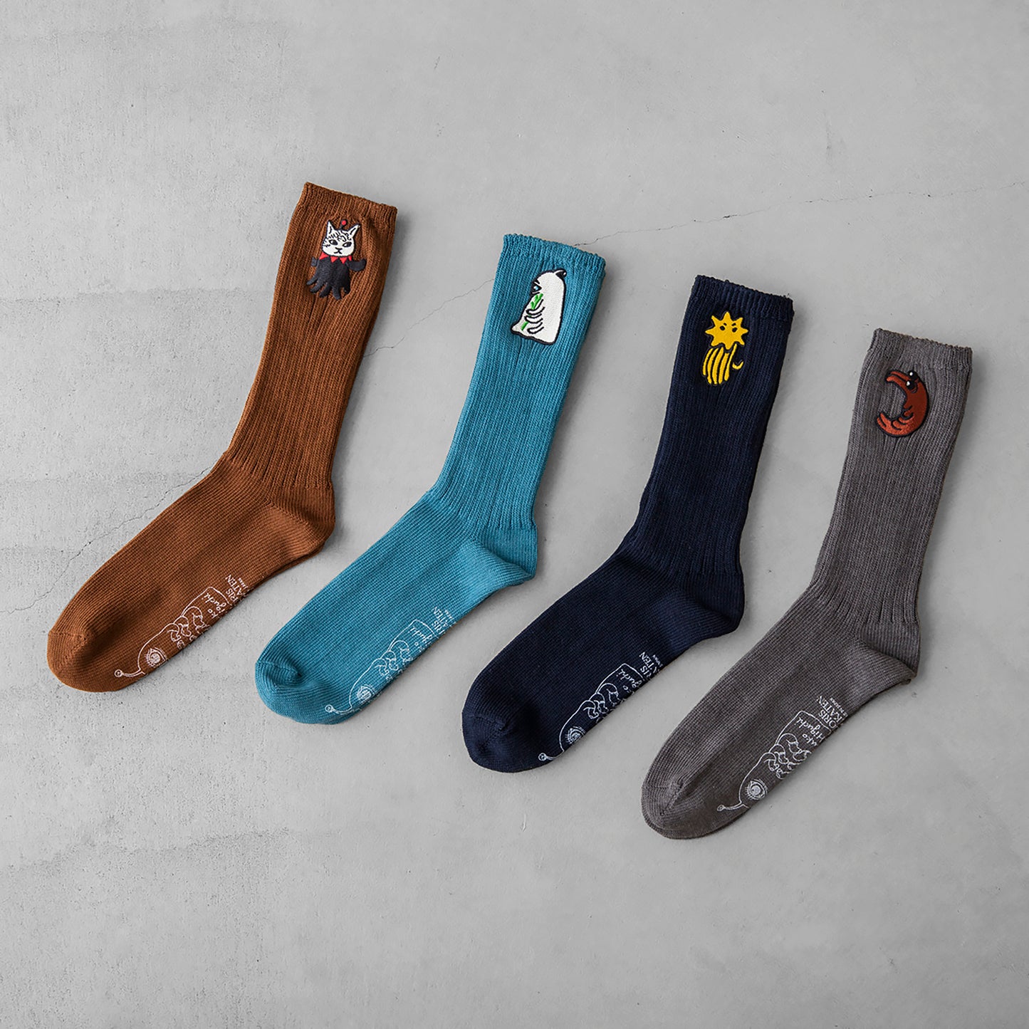 Socks Anomaro gray