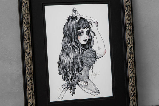 [Framed] Reproduced painting Alice