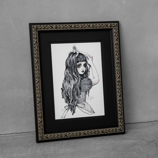 [Framed] Reproduced painting Alice