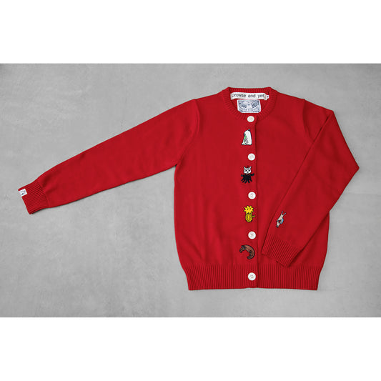 Cardigan All Star [Red/S size]