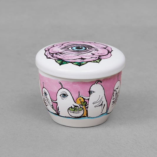 Kutaniyaki Teacup set Hitotsume-chan