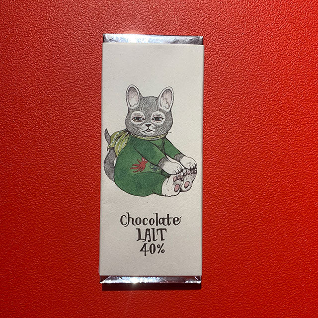 チョコレート　LAIT　ニャンコ
