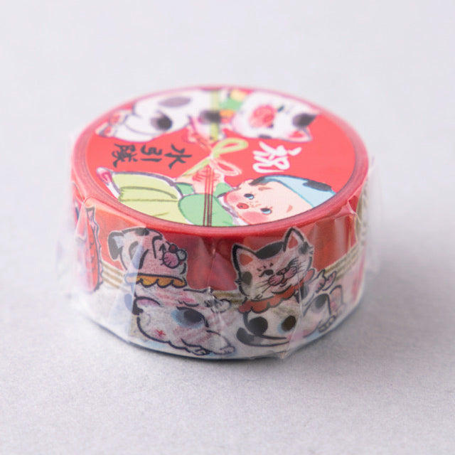 犬ん子 マスキングテープ3種セット – ボリス雑貨店