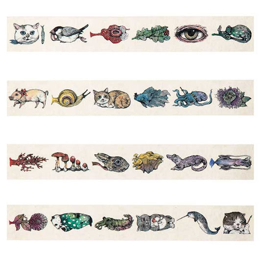 Higuchi Yuko x Holbein 2018 Masking Tape 30ｍｍ All 4 types set