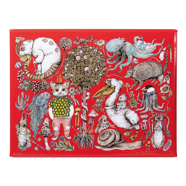 Higuchi Yuko x Holbein 2018 Tool Box A4 Red – ボリス雑貨店