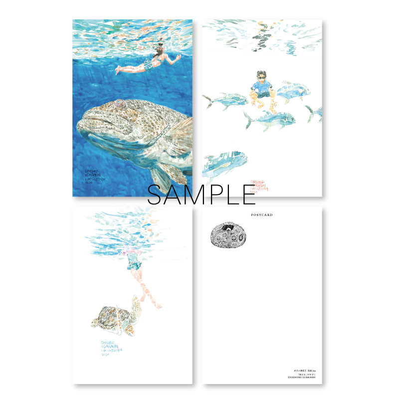 Daisuke Igarashi postcard 3 types set