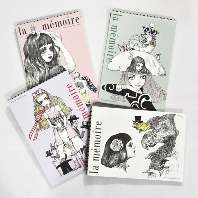 Yuko Higuchi x Akira Uno Mini Sketchbook 8 book set