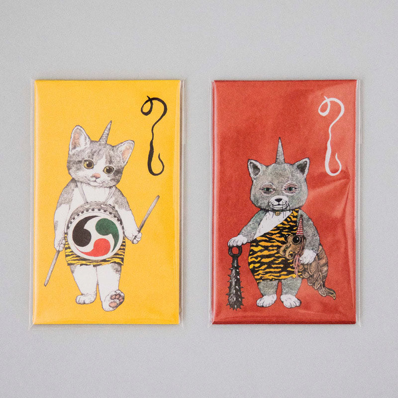 Small envelope Kaminari-sama, Nyanko & Anomaro