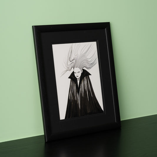 伊藤潤二原画 妖女シリーズ「マント妖女」