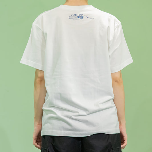 Tシャツ JUNK HEAD LOGO BLUE