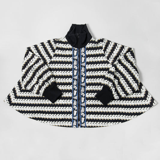 Hitotsume-chan Tracksuit Flare Tops