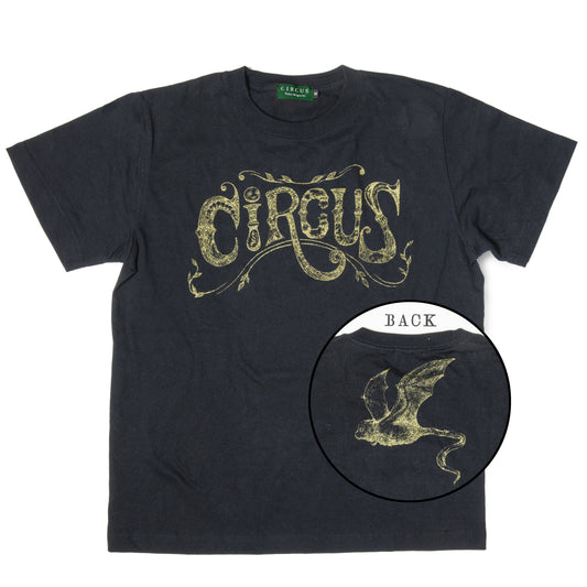 T-shirt CIRCUS logo black size: XL