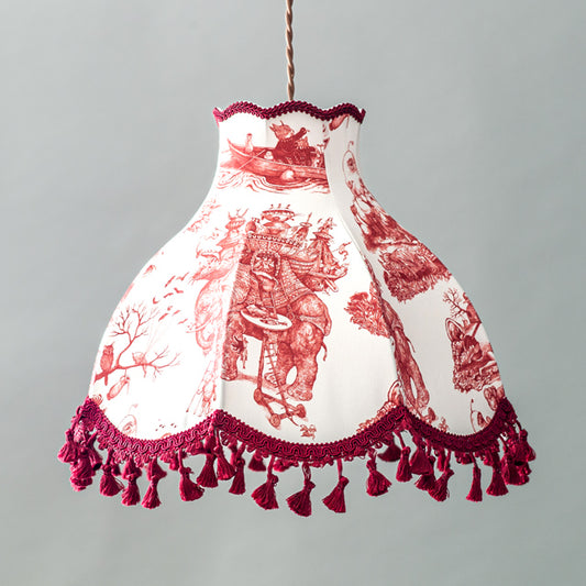 Lamp shade BABEL RED