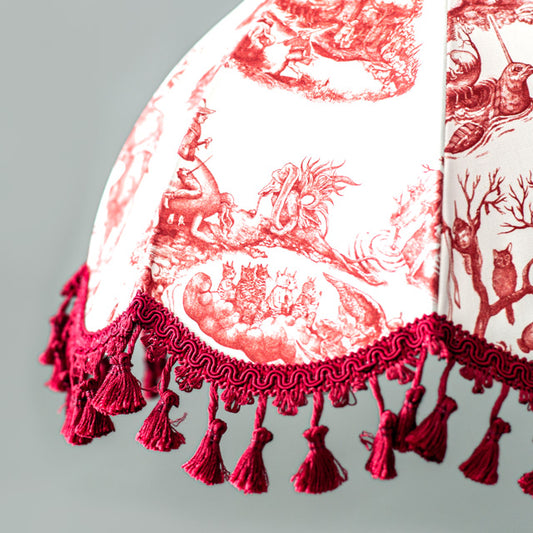 Lamp shade BABEL RED